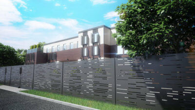 Southampton Steel Privacy Gate – Custom RAL Colours & Robust Build