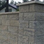 SHEFFIELD courtyard gate driveway gate entrance gate garden gate with post in natural stone look anthracite