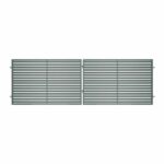 MANCHESTER courtyard gate driveway gate entrance gate garden gate with steel post 10cm - Image 2