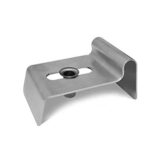 Galvanized Overrun Ground Shoe – Stopper for Double Swing Gates