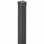 Steel post fence elements 5cm x 5cm anthracite